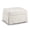 Ivory Basketweave Fabric, variant on Pemberly Row Storage Ottoman with Tray and Slipcover in Ivory Basketweave Fabric