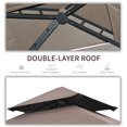 thumbnail image 4 of Outsunny 8ft×5ft BBQ Tent, 4 of 10