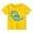 Yellow, variant on Gunia Baby Boy Outfit Children Round Neck Print Short Sleeved Fashion Boy Clothes Set,3-4 Years