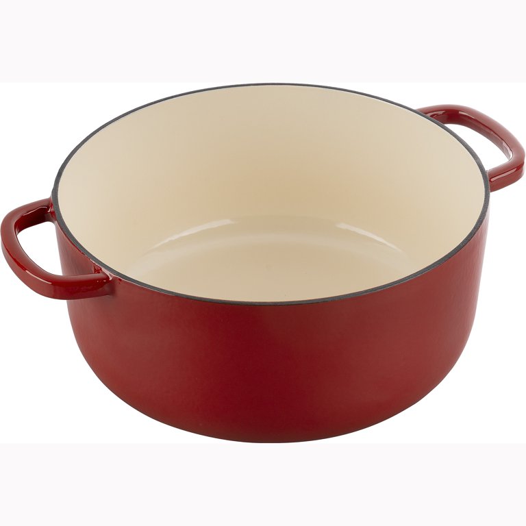Ballarini Bellamonte Cast Iron 7.5-qt Round Dutch Oven - Pomodoro