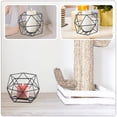thumbnail image 3 of 2 candelabros geométricos para mesa de comedor, decoración de dormitorio, 3 of 8