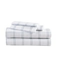 thumbnail image 2 of Eddie Bauer Westridge Plaid Bright Blue Cotton Flannel Twin Sheet Set, 2 of 7