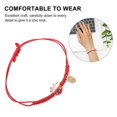 thumbnail image 2 of 6 Pcs Bracelet Couples Lucky Cat Bracelets Maneki Neko Red String Chinese 2023 Bracelet Luck Bangle Braided Rope Bracelet, 2 of 4