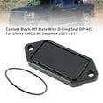 thumbnail image 1 of Placa de bloqueo de refrigerante con junta tórica DP0402 para Chevy GMC 6.6L Duramax 01-17, 1 of 11