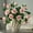 Pink, variant on 21.65in Artificial Realistic Roses Red Flowers,Silk Roses Bouquet Long Stems for Flower Arrangement Fake Roses Decor,Fake Flowers Bouquet Realistic Long Stem for Valentines Day Wedding Home Decor