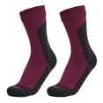 thumbnail image 2 of 1 Pair Waterproof Socks Elastic Breathable Mid Tube Soft Socks Foot Windproof Winter Hiking Wading Riding Skiing Socks for Outdoor Sports, 2 of 8