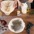thumbnail image 5 of YQHWQ reusable filter bags Drawstring brewing bag for brewing etc., 5 of 5