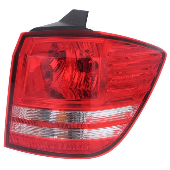 For Dodge Journey 2009 Tail Light Passenger Side | Outer | Clear and Red Lens | Replacement For CH2819126, 68185888AA | 5116290AD, 5116290AF