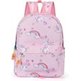 thumbnail image 1 of Sac à Dos Licorne pour Filles, Sac à Dos Licorne Léger et Mignon pour École Primaire avec Sangle de Poitrine Sac d'École pour Maternelle École Randonnée Voyage, 1 of 5