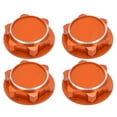 thumbnail image 3 of Hex Wheel Nuts, Durable  Appearance Easy To Install Dustproof Hex Nuts Aluminum Alloy  For 1/8 General RC Car Orange, 3 of 8