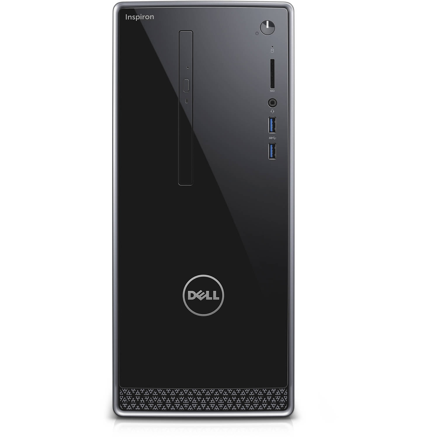 Dell Inspiron 3250 Intel Core i3-6100 X2 3.7GHz 4GB 1TB Win10,Black
