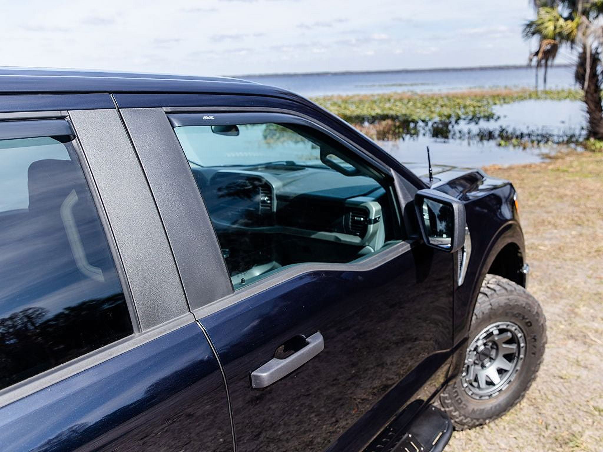 AVS Smoke Rain Guards For 2016-2022 Toyota Prius - Outside Window Deflectors