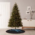 thumbnail image 6 of Rateoe Ocean Turtle Pattern Christmas Tree Skirt with Ties , Christmas Tree Decorations, Farmhouse Christmas Decor Xmas Holiday Decorations-48", 6 of 6