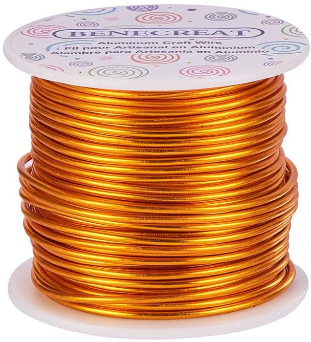 12 17 18 Gauge Aluminum Wire (12 Gauge100FT) Anodized Jewelry Craft Making Beading Floral