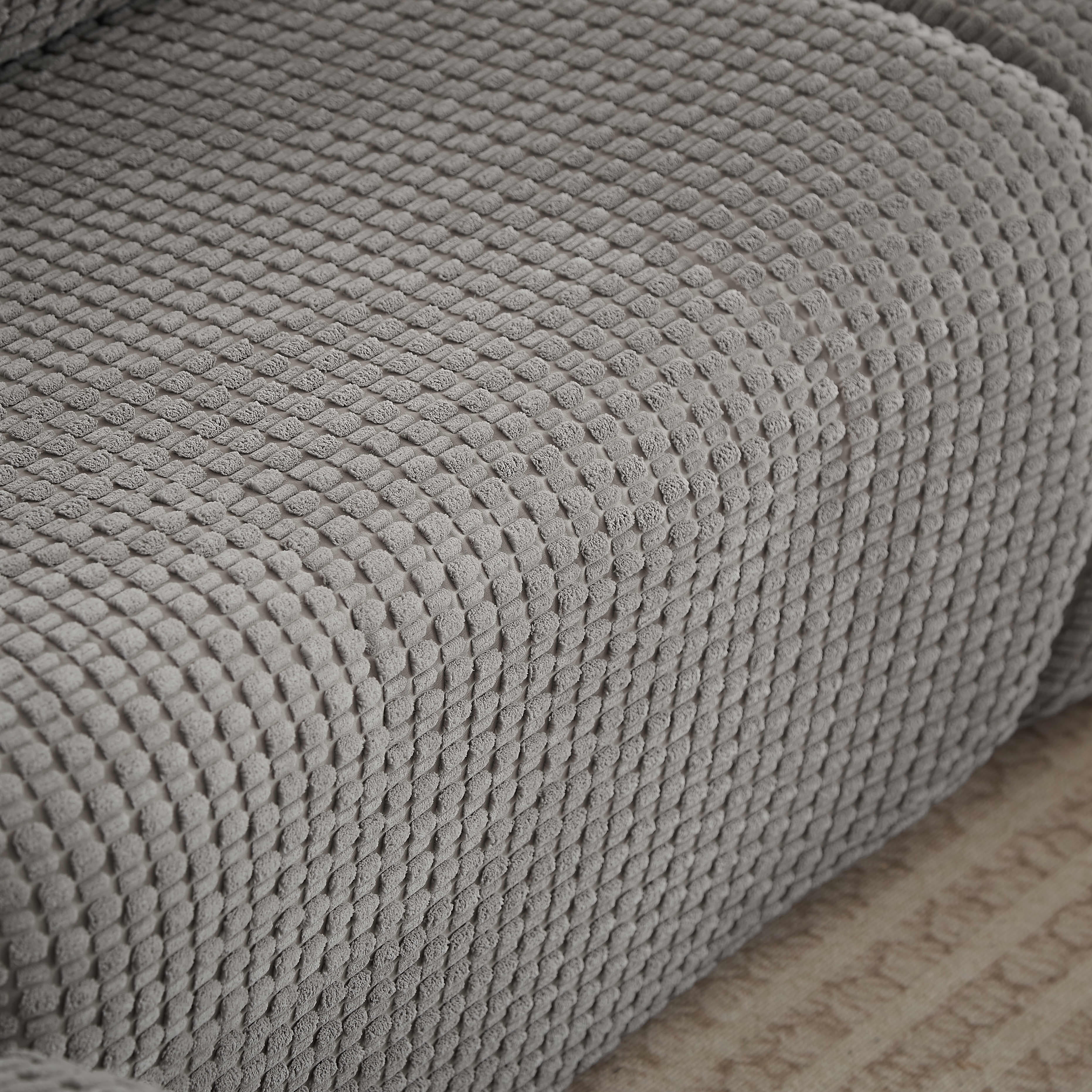 MAYEERTY Oversized Corduroy Cloud Sectional Sofa, Modular L-Shape, Minimalist for Living Room，No Assembly