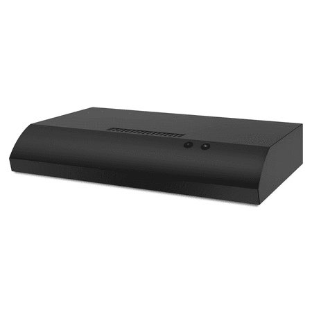 Whirlpool - 30" Recirculating Range Hood - Black