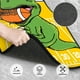 thumbnail image 3 of Fotbe T-Rex Playing Football Juego de 4 Tapetes para Auto con Estampado – Alfombrillas de Goma Reforzada, Diseño Antideslizante, Protección para Todo el Año – Vehículos, Autos, Camionetas y SUVs, 3 of 7