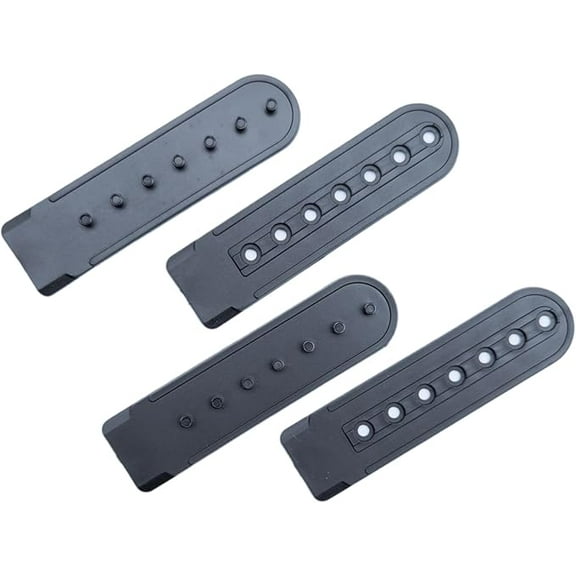 Zhuge 4 Pairs Snapback Hat Replacement Buckles - Sewing Notions & Supplies for Arts, Crafts, and Sewing，Black