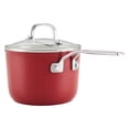 thumbnail image 2 of Juego de Ollas 9pzs KitchenAid. Aluminio forjado. Antiadherente Cerámico. Rojo Imperio, 2 of 5