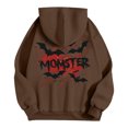 thumbnail image 5 of WEAIXIMIUNG Robe Chandail en Molleton Filles Imprimé Sweat à Capuche pour Femmes Automne et Hiver, 5 of 5