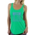 thumbnail image 1 of Awkward Styles Women's Light It Up Blue Support Graphic Racerback Tank Tops for Autism Awareness, 1 of 4