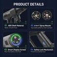 thumbnail image 4 of BN-LINK 6-in-1 Nozzle Electric Pressure Washer, Cordless Power Washer with Foam Cannon Attachment & 3 Speed Modes, Pressure Washer for Cars, Fences, Home, Patios, 4 of 6
