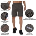 thumbnail image 4 of Weilanxin Men's Athletic Running Shorts Quick Dry Workout Shorts Lightweight Sports Gym Basketball Shorts Hiking, 4 of 9