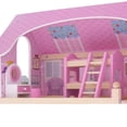 thumbnail image 3 of Casa de muñecas de madera con muebles Mila Casita de juguete para niñas Kids House CAM5MI, 3 of 4