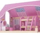 thumbnail image 3 of Casa de muñecas de madera con muebles Mila Casita de juguete para niñas Kids House CAM5MI, 3 of 4