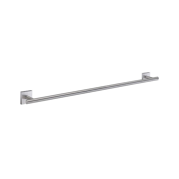 Smedbo SME RS3464 Towel Rail Single, Brushed Chrome,