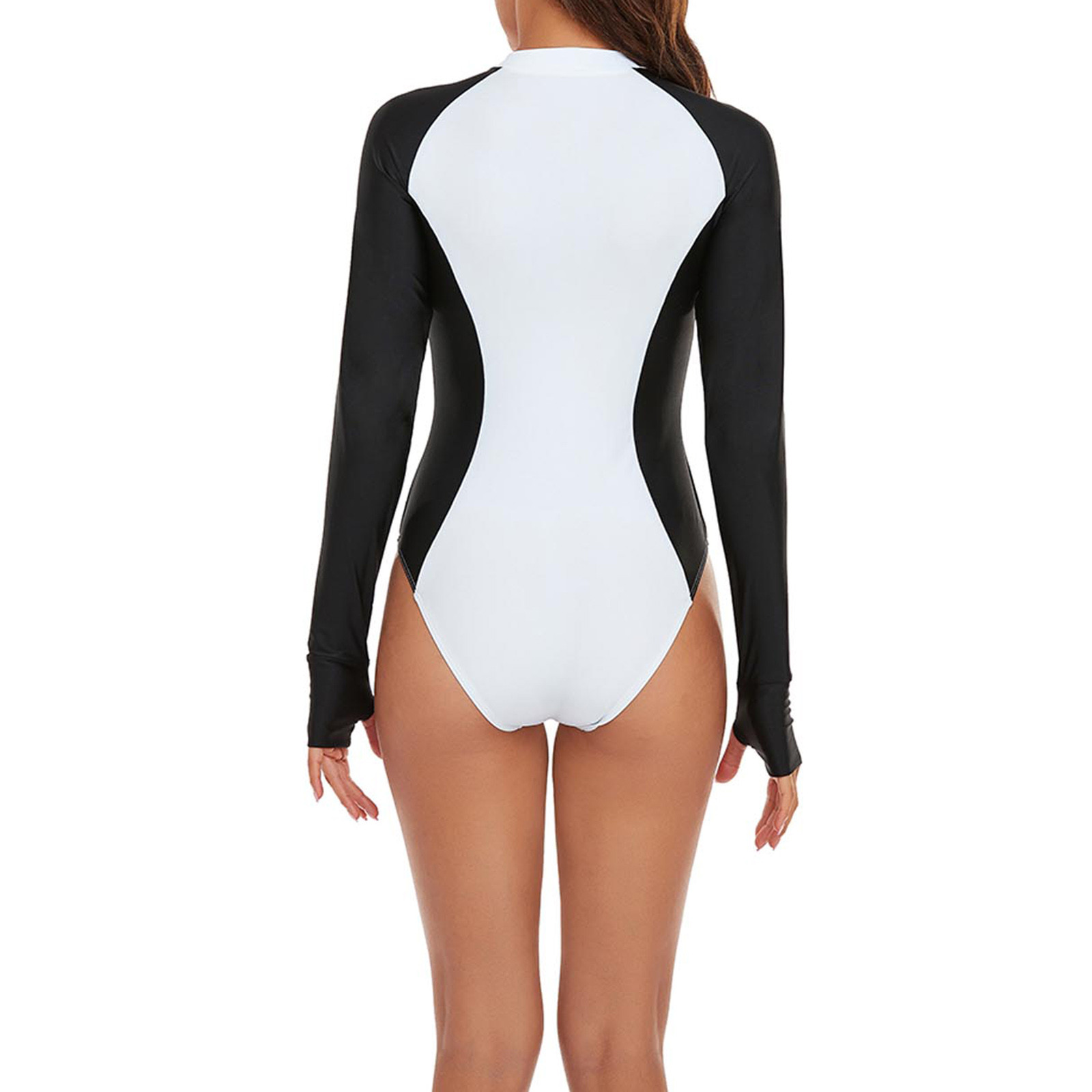 Maillot De Bain 2 Pièces Manches Longues UPF 50+ - Protection Solaire Pour Surf, Natation, Sports Nautiques
