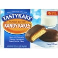 thumbnail image 5 of Tastykake Peanut Butter Kandy Kakes Chocolate & Peanut Butter Snack Cakes 12 Count - 2 Boxes, 5 of 8