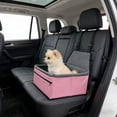 thumbnail image 7 of Portable Puppy Dog Car Seat, Dog Booster Seat for Small Dogs (Up to 20 lbs) - Portable Puppy Car Seat with Thick Cushion and Storage Pockets, 7 of 7