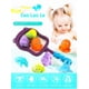 thumbnail image 2 of Baby bath water toy - Baby Bath Toys for Animals Set, Bath Toy Bathroom Kids Baby Infant Girls Boys Age 18months and up, Small（Frog net fishing+sealed without water ingress for 6 animals）, 2 of 4