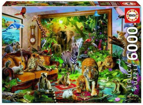 Adult Puzzle Classic Jigsaw Puzzle 6000 Pieces Dog-6000 6000 Pieces Puzzle Games for Adult & Kids Large Family Puzzle Modern Home Decor Wall Art Unique Gift