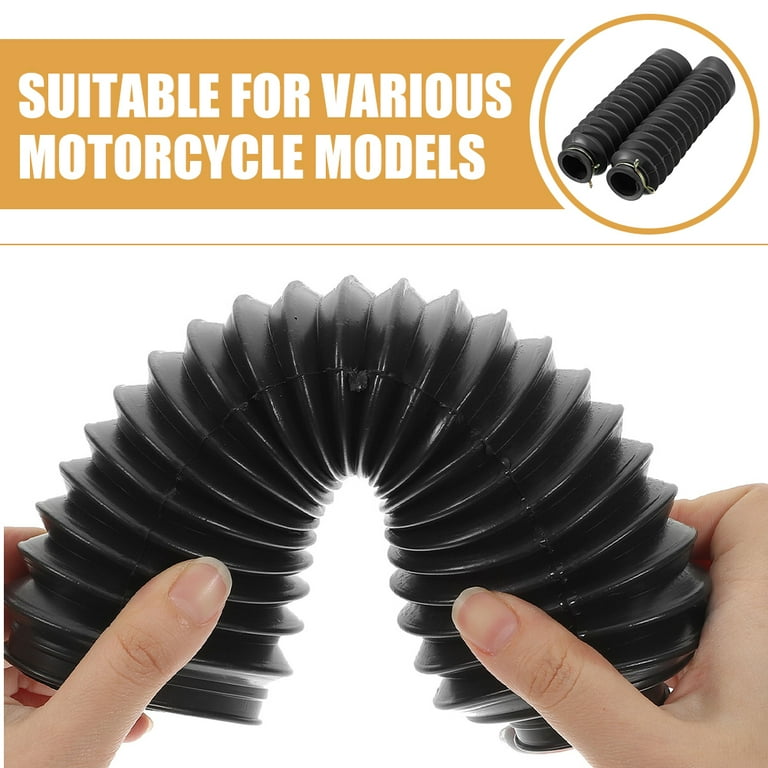 2 Pcs Front Fork Dust Cover Accessories Shock Absorber