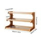 thumbnail image 3 of Hogar y cocina, estante de madera de 3 niveles para tazas, expositor de tazas, organizador de tazas, estante para estaciones de café, estante para gabinete de cocina, estante de almacenamiento de made, 3 of 7