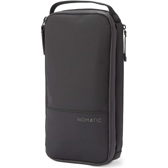 NOMATIC Toiletry Bag for Travel - Great for Travel Size Toiletries - Travel Essentials Wash Bag - Travel Makeup Bag, (Black), Small V2