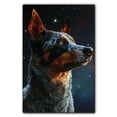 thumbnail image 3 of Australian Cattle Space Poster Wall Art Funny Dog - Australian Cattle Dog Canvas Wall Art For Bedroom Decor - Bedroom Decor Aesthetic - Gifts For Men, 3 of 6