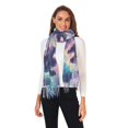thumbnail image 2 of FORMRS Womens Scarf Winter Soft Long Big Warm Shawls Wrap Tassel Scarves, Astronaut Pattern, 2 of 9