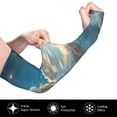 thumbnail image 3 of Daiia Cute Angel Winged Rabbit UV Sun Protection Arm Sleeves - Cooling Compression Arm Sleeve - Sports & UV Arm Sleeves for Men & Women, 3 of 8