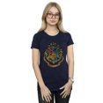 thumbnail image 4 of Harry Potter Womens Hogwarts Crest Cotton T-Shirt, 4 of 7