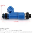 thumbnail image 3 of 4pcs Dark Blue 565cc Fuel Injectors 16611AA720 For WRX / STI 16611-AA720 2.5L, 3 of 7