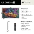 thumbnail image 2 of LG 55QNED84B 55 inch Class QNED84B Series 4K Mini LED evo AI Smart webOS TV, 2 of 4