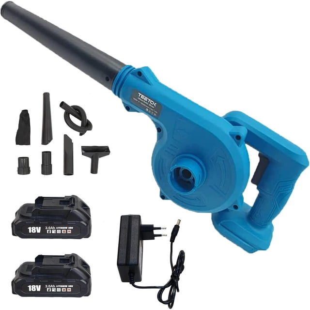 Portable Mini Air Blower With Brushless Motor, Lightweight & Cordless Design For Versatile Use In Lawn Care, Home Garden, And Snow Dust Removal, 3 Adjustable Speeds For Precise