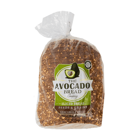 Anthony & Sons Bakery Avocado Bread, 24 oz. Bolsa transparente.