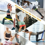 (5-Pack)Heavy Duty Resistance Loop Band, EEEkit Fitness Exercise Bands for Strength Training Working Out, Physical Therapy, Muscle Training, Lose Weight