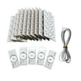 thumbnail image 1 of 50Pcs 3V Lamp Beads With Optical Lens Fliter For 32-65 Led Tv With 2M Wire Led Light Strip Parts Accessories, 1 of 6