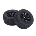 thumbnail image 3 of Neumlicos para automóviles rc, 2 piezas de neumícos de goma llantas de pláshico Cubos de la rueda del cubo del automóvil rc para 1:12 de rc carro de coche, 3 of 7
