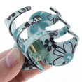 thumbnail image 3 of 2x Mujeres Flor Pelo Garra Agarre Pinzas para La Mandíbula Pin Pinzas para El Cabello Broche Herramientas de Maquillaje Verde Baoblaze Garra de pelo de flor, 3 of 8